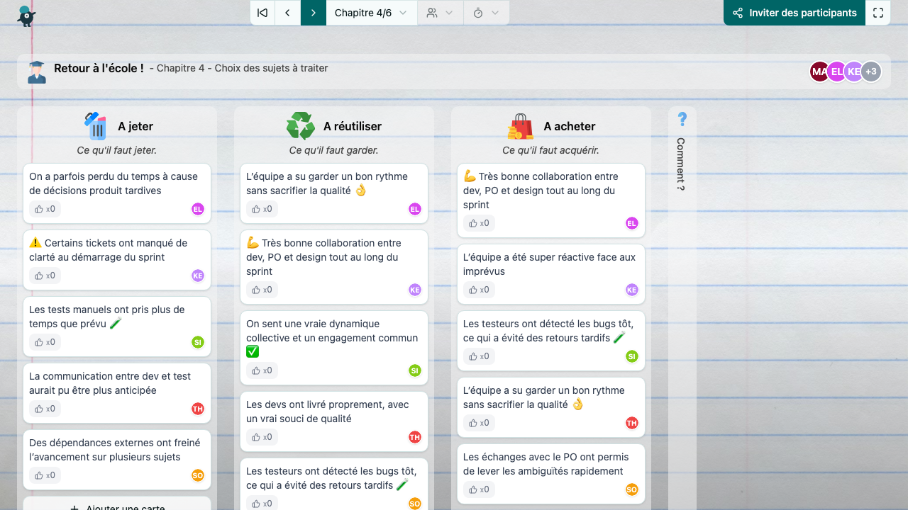 Retour à l'école ! - choose-subjects