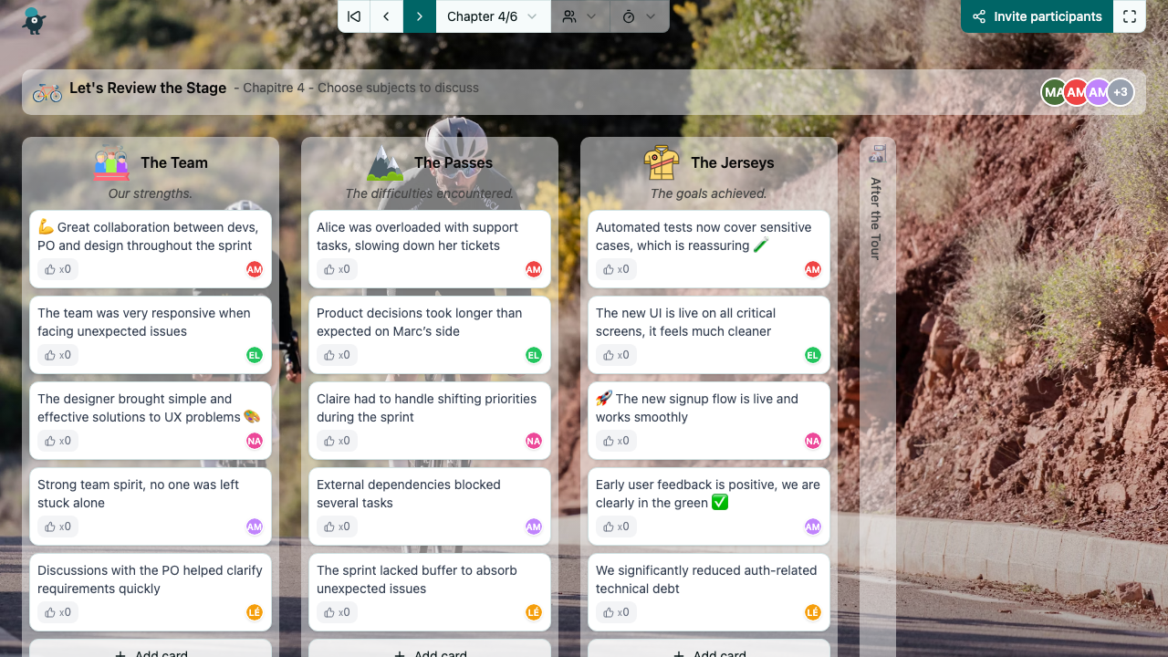 Let's Review the Stage - choose-subjects