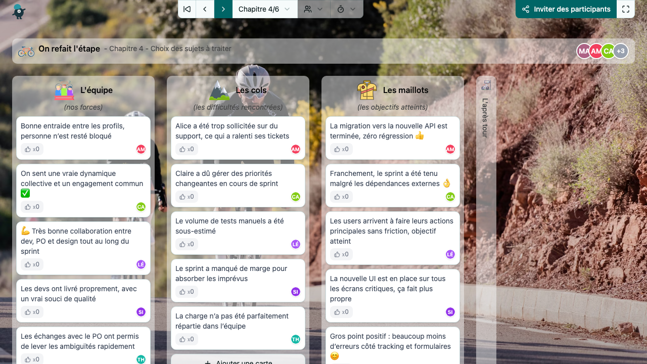 On refait l'étape - choose-subjects