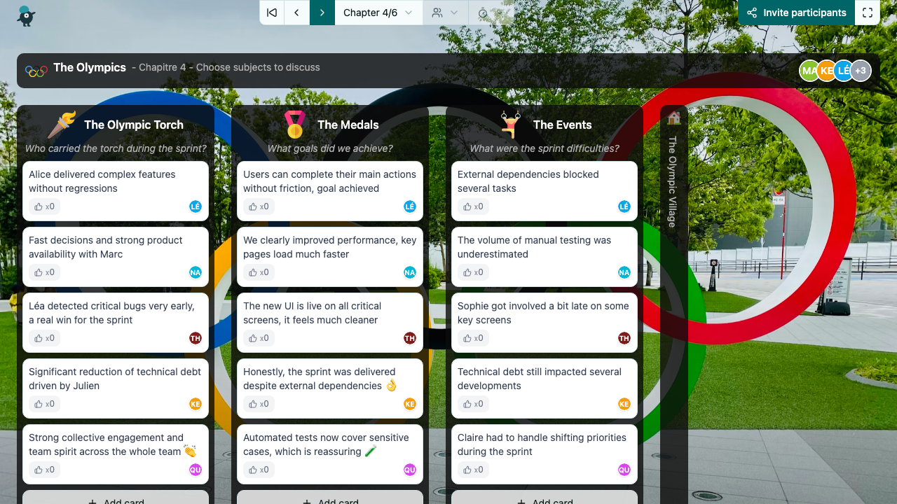 The Olympics - choose-subjects