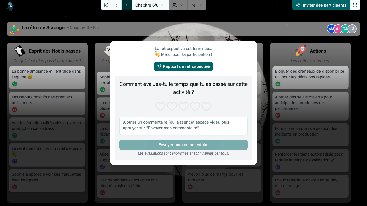 La rétro de Scrooge - end
