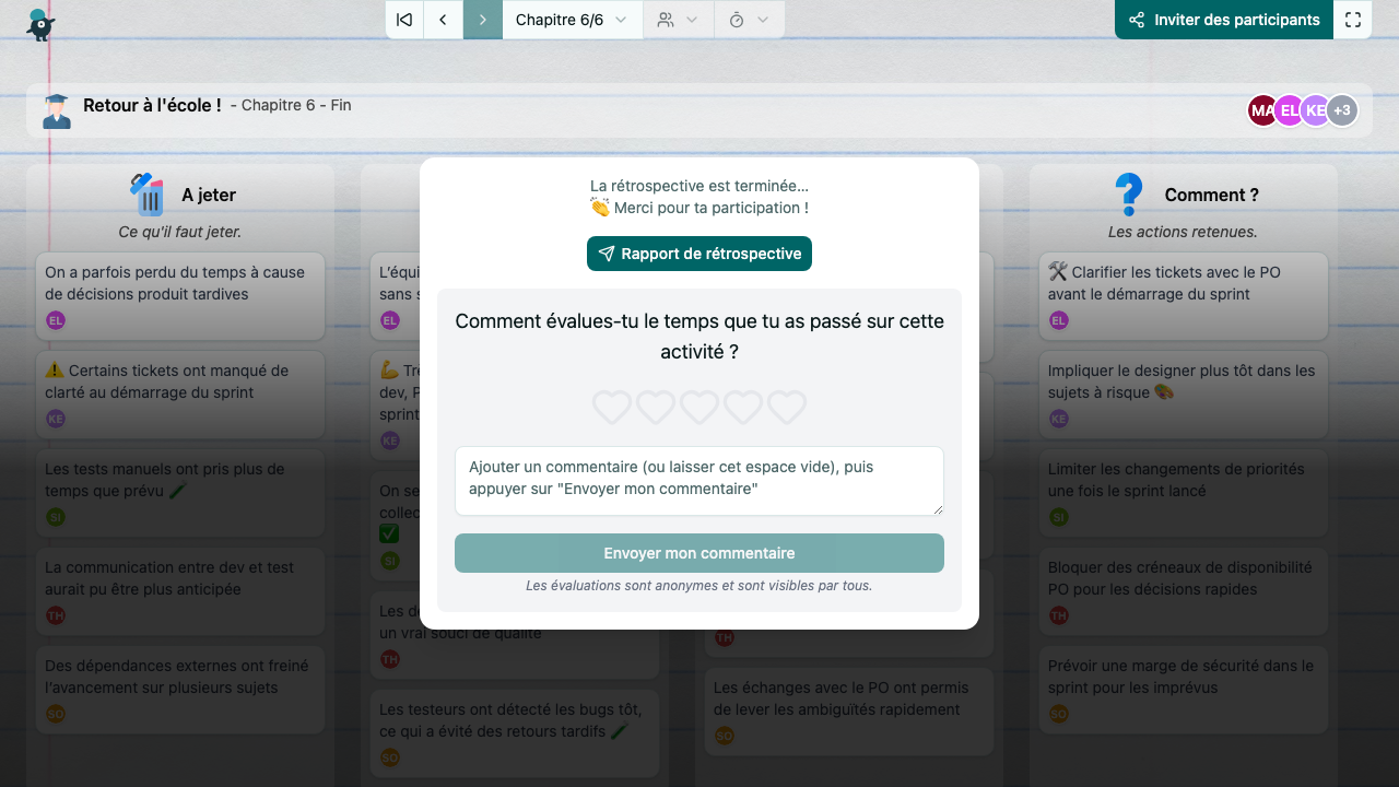 Retour à l'école ! - end