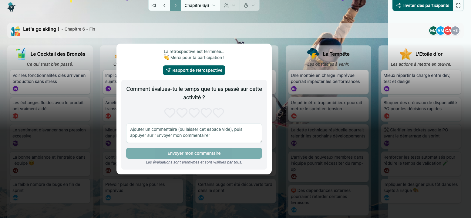 Let's go skiing ! - end