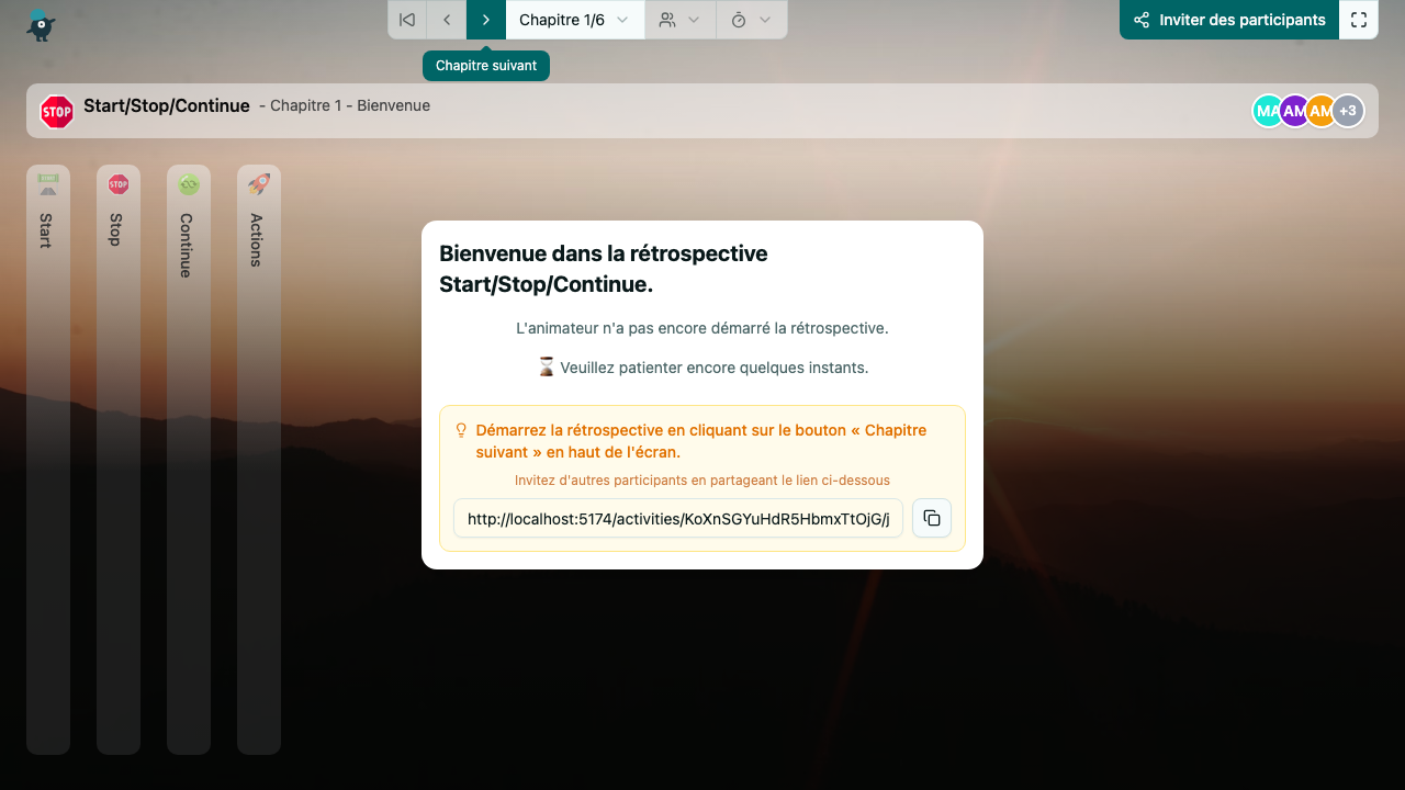 Start/Stop/Continue - welcome