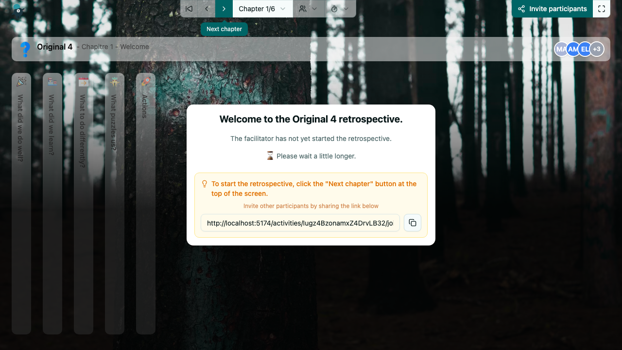 Original 4 - welcome