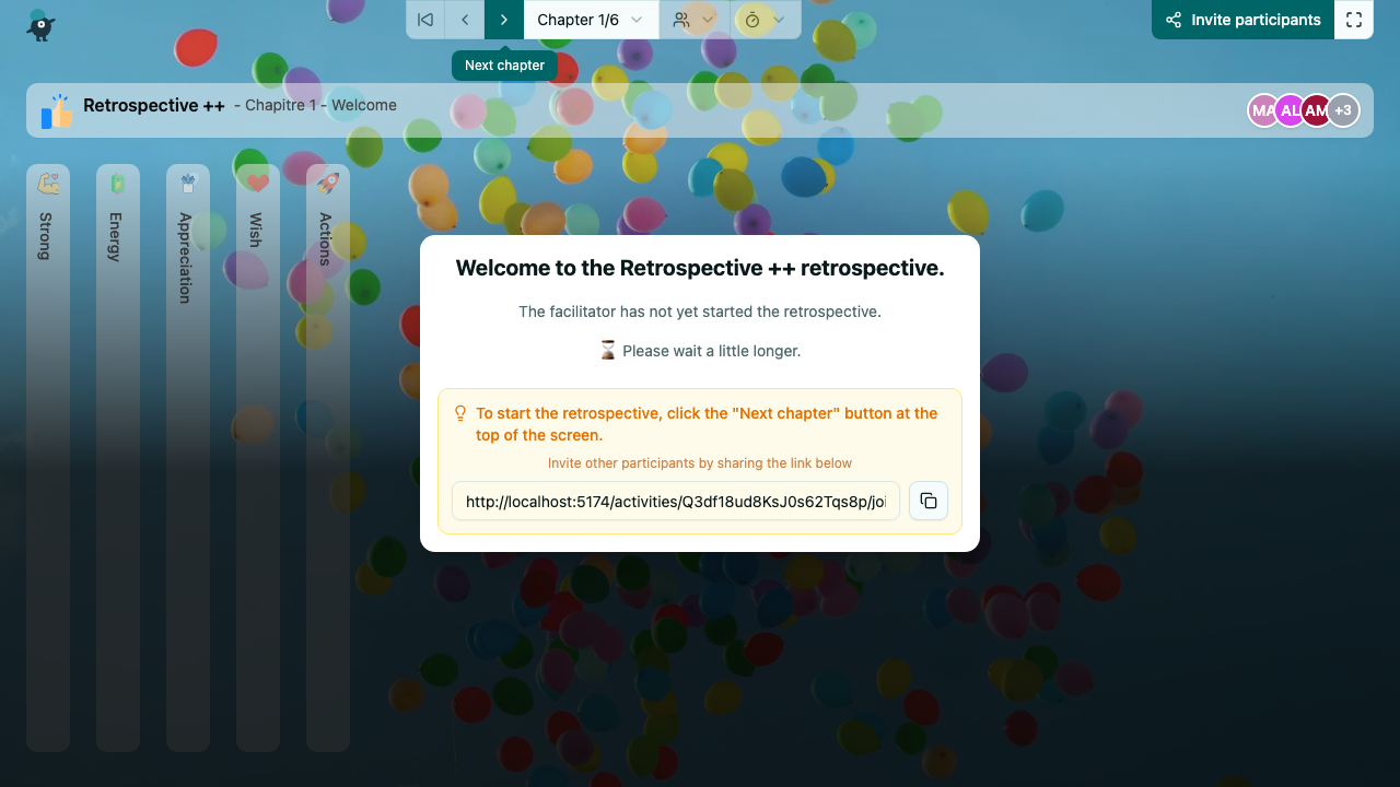 Retrospective ++ - welcome