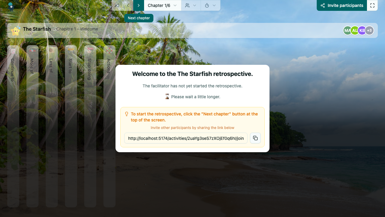The Starfish - welcome
