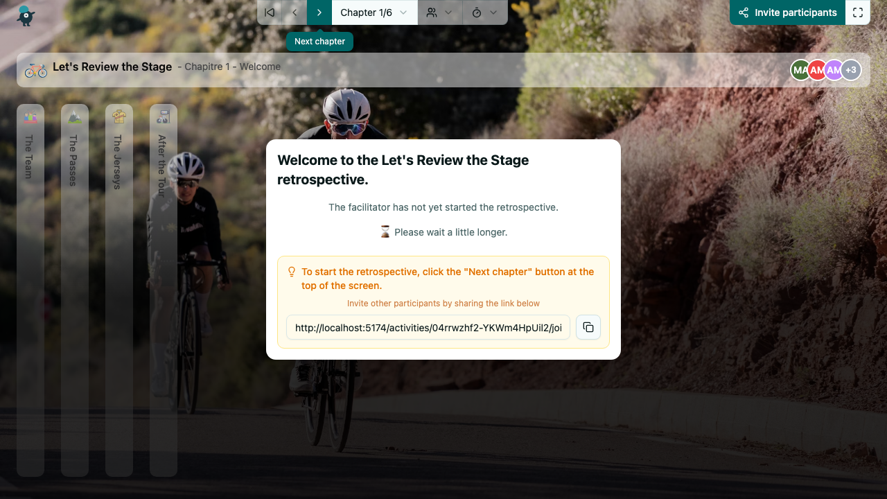 Let's Review the Stage - welcome